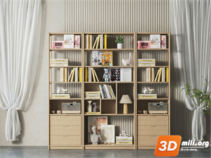 Bookcase Skp Files